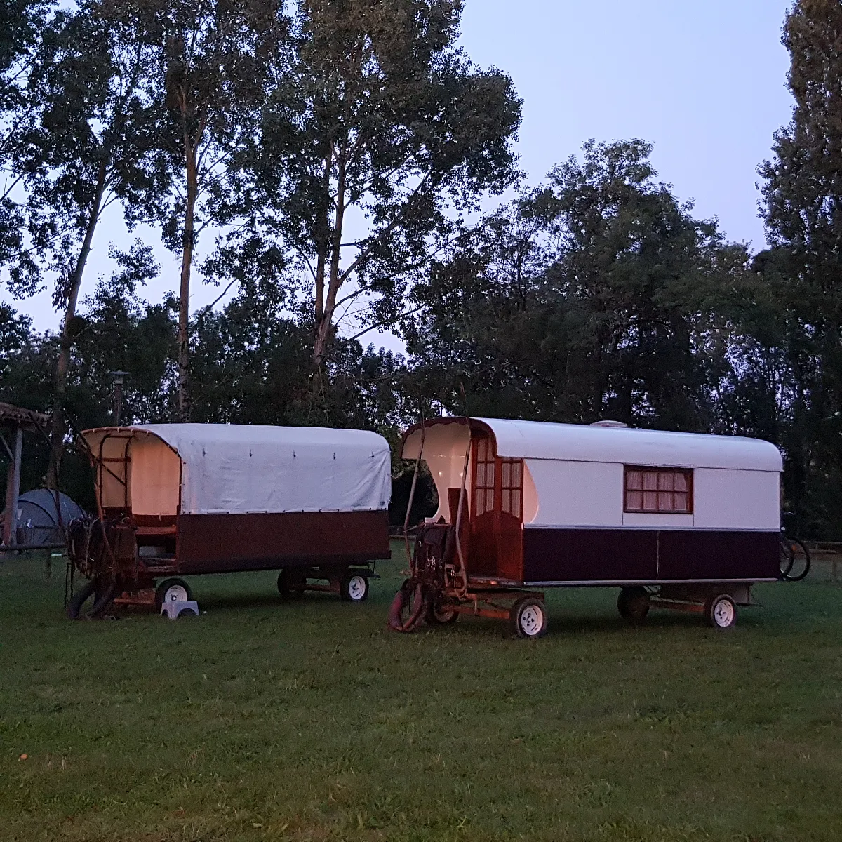 sejour en roulotte en charente maritime